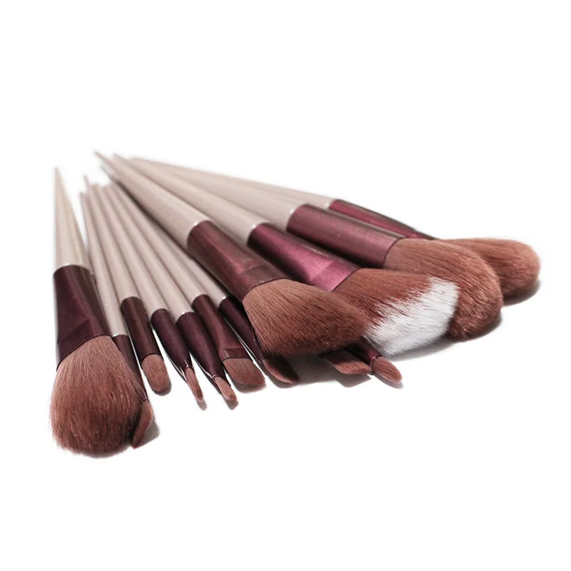 

13pcs Makeup Brushes Tool Set Eye Shadow Foundation Women Cosmetic Powder Blush Blending Beauty