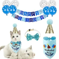pet supplieschristmasdogsfestival suppliescat accessoriespuppy birthday party decorationssetdog accessoriessupplies