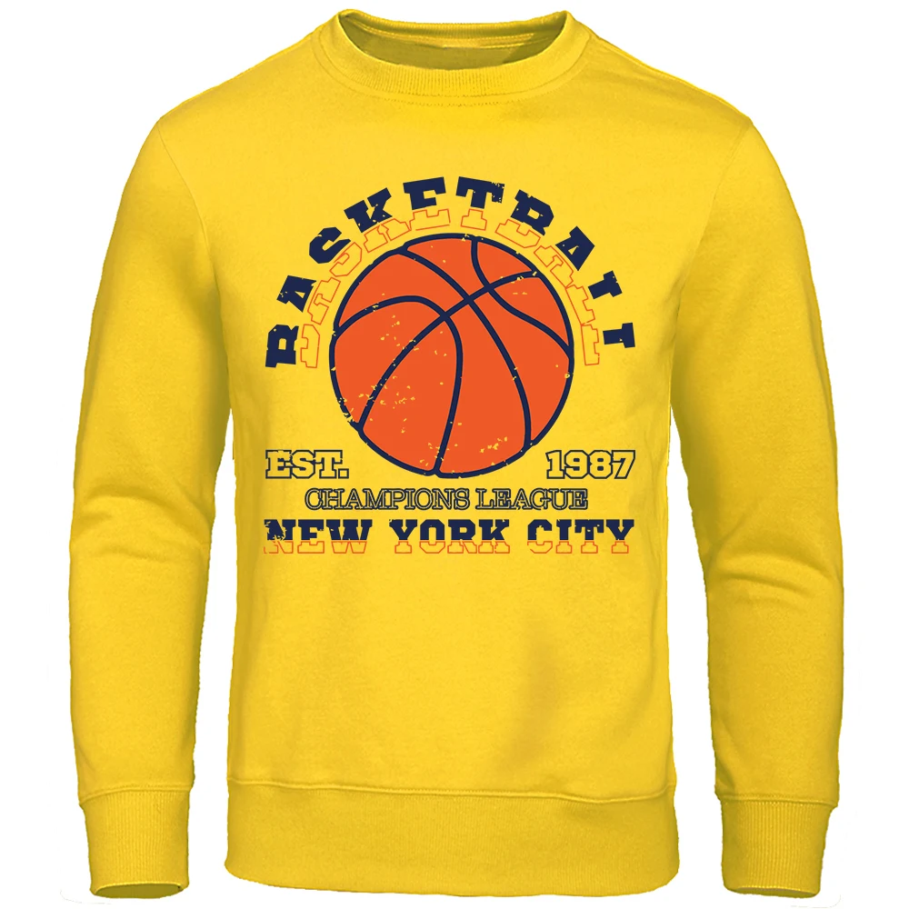 

Basketball Game New York City Hoodies Mens Sport Oversized Sweatshirt Fashion Warm Clothes Comfortable Fleece Hoodie For Men