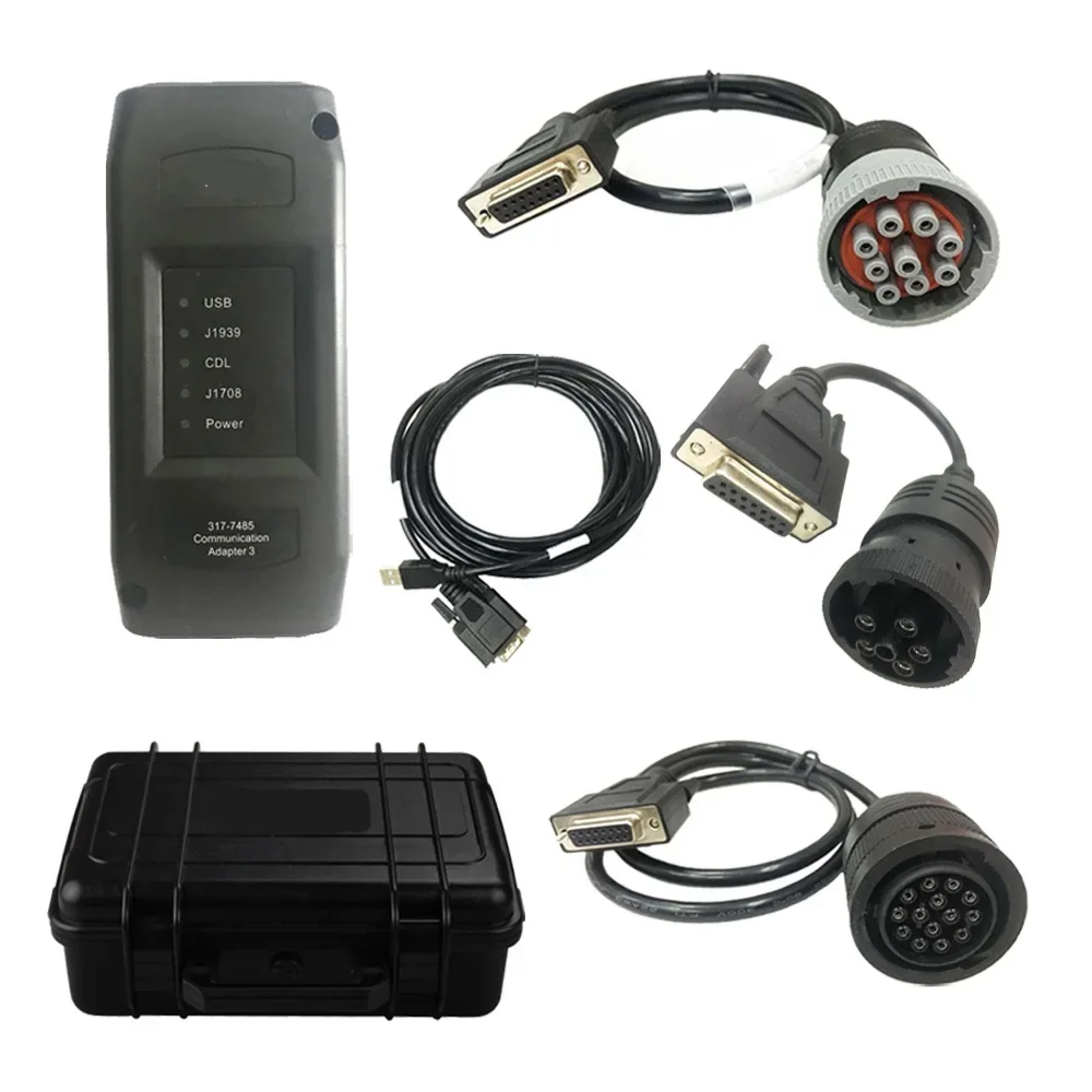 Лучшее качество CAT Caterpillar ET 2024A/2019c диагностический адаптер III Cat связи 3 (реальный