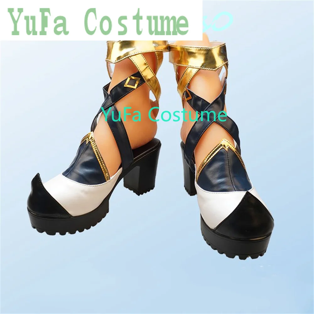Genshin Impact Faruzan Обувь для косплея Сапоги Игра Аниме Хэллоуин Рождество YuFa Костюм