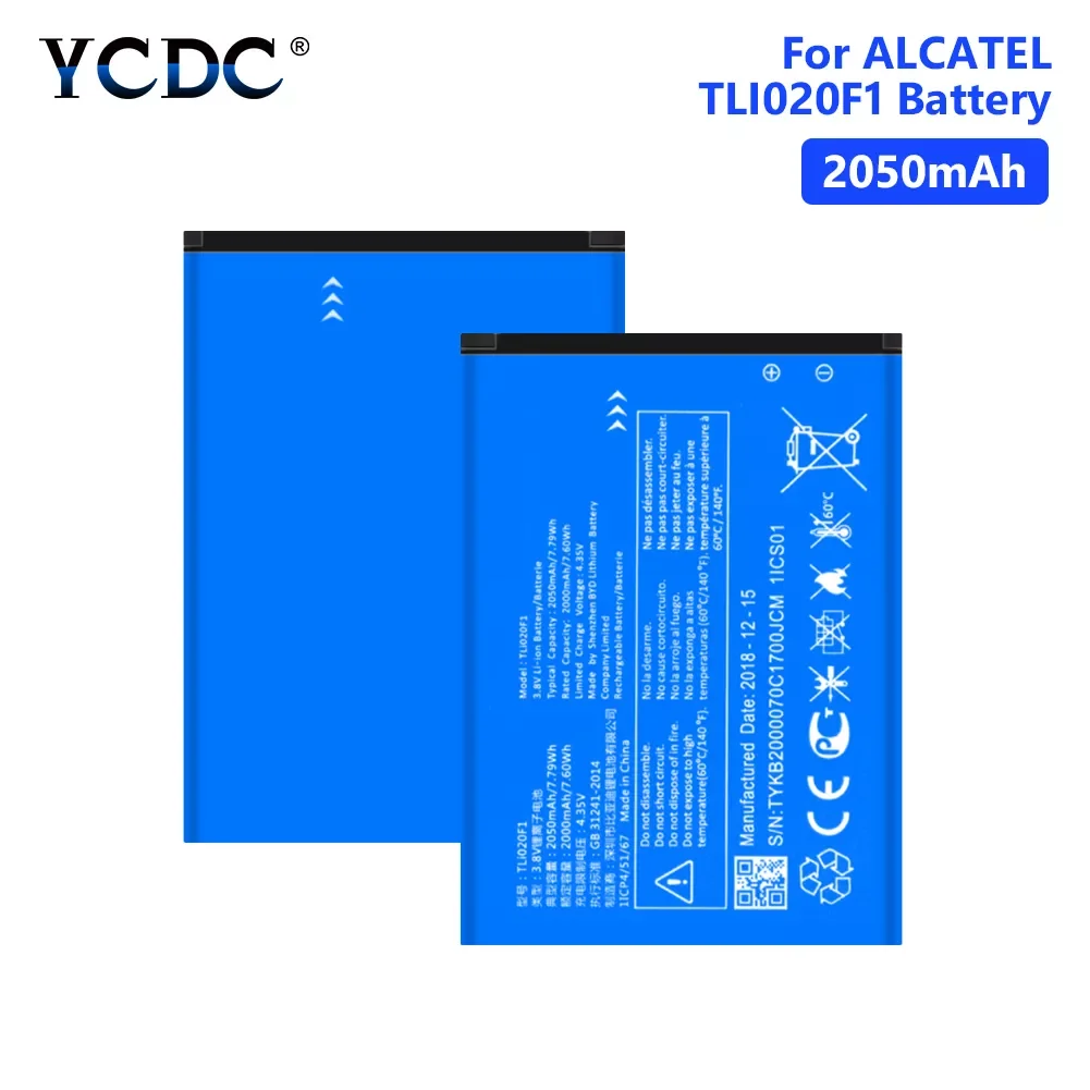 

2022New TLi020F1 Battery For Alcatel 5010 5010D OT5010 OT5010D / Alcatel U5 5044D 5044Y 5044I 5044T 5047D 5047Y 4047D Battery