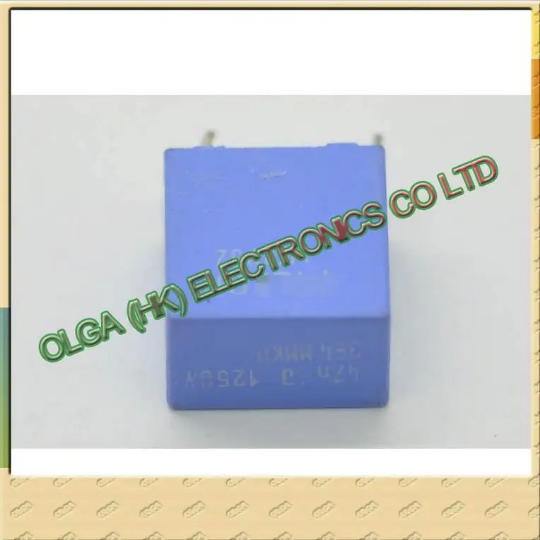Мембранная конденсатор BC MKP384 0,047 мкФ 47 nf 473 1250 В (1000 В) поколение p15 (art.: 3920ccba608b3) - 3920ccba608b3