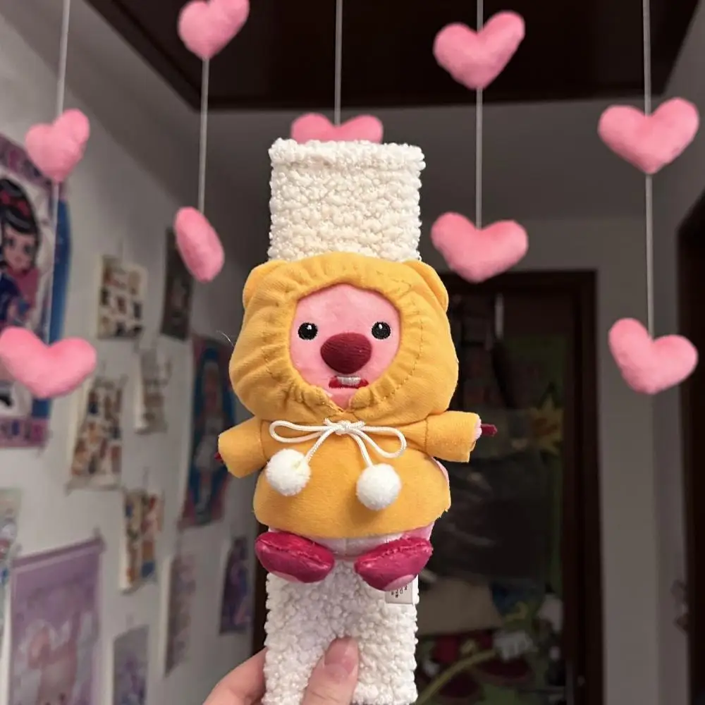 

Loopy Car Shoulder Strap Protector Pad Kawaii Safety Belt Shoulder Protector Soft Anti Strangulation Car Neck Decorative Product