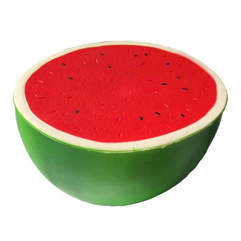

Model Watermelon Flour Ball Decompressing Pinch Toy Slow Rising for ADD Autism