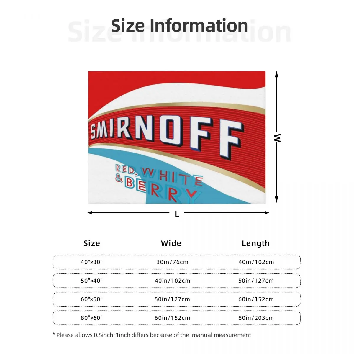 Smirnoff красно-белое и ягодное одеяло, одеяла для кровати, тяжелые клетчатые одеяла для дивана, одеяла (art.: 3920d29fd86aa) - 3920d29fd86aa