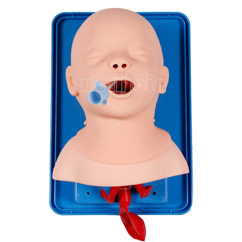 

Модель интубации трахеи для новорожденных/младенцев аналоговая двойная Интубация легких, оральных и носовых дыхательных путей симулятор интубации трахеи Обучение