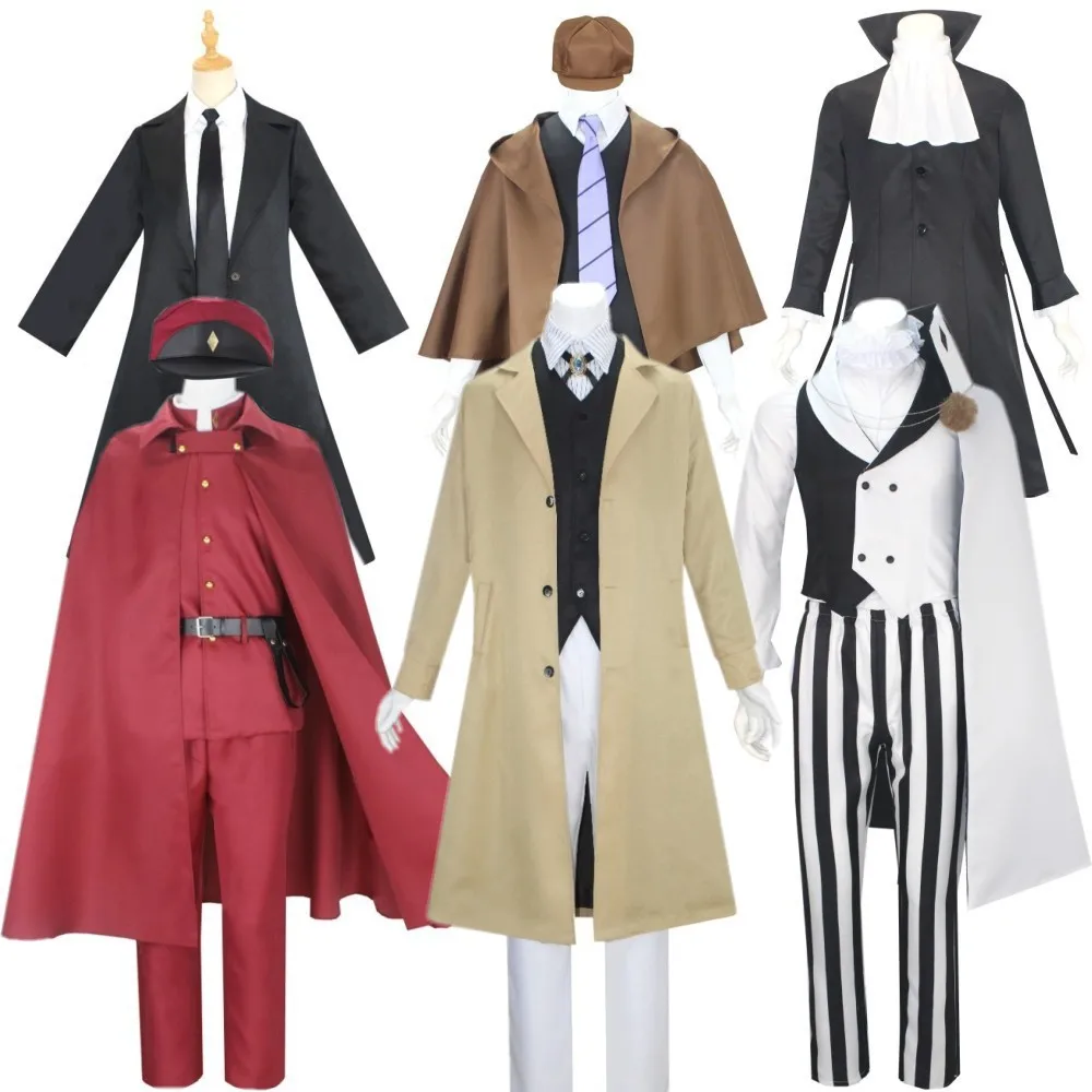 Комплект одежды для косплея Bungo Stray Dogs Saison 4 одежда интерьер Орай Николай гогоголи