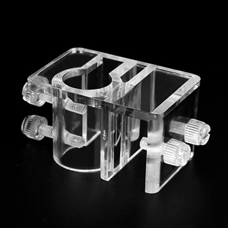 

Держатель шланга для аквариума N58C, многофункциональный прозрачный держатель для водопроводной трубы, настенный держатель толщиной 5-15 мм