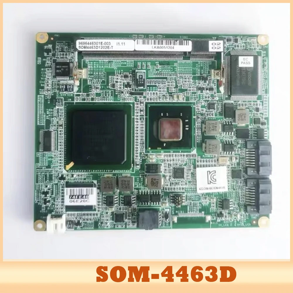 SOM-4463 для промышленной платы Advantech ATOM D525 ETX медицинская необходимая материнская