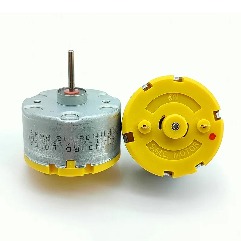 Фото Стандартный мотор RC500-KW/16260, DC 6В 9В 12В, миниатюрный, диаметр 32 мм, круглый шпиндельный двигатель с длинным валом для роботов-уборщиков и ароматизаторов №5