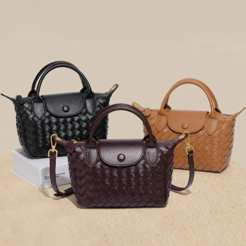 

Weaving Bags For Women Shoulder Crossbody Bags Luxury Designer Dumpling Bags For Ladies Shopper Bags Femimia Messenger Bag