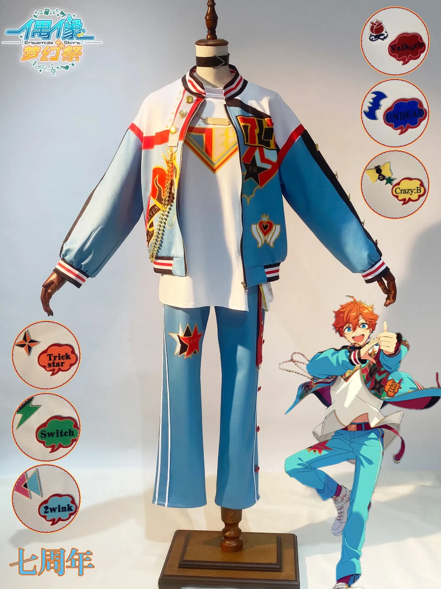 Ансамбль звезды! Костюм для косплея цукинага лео химиджа дори сена изуми на 7-ю