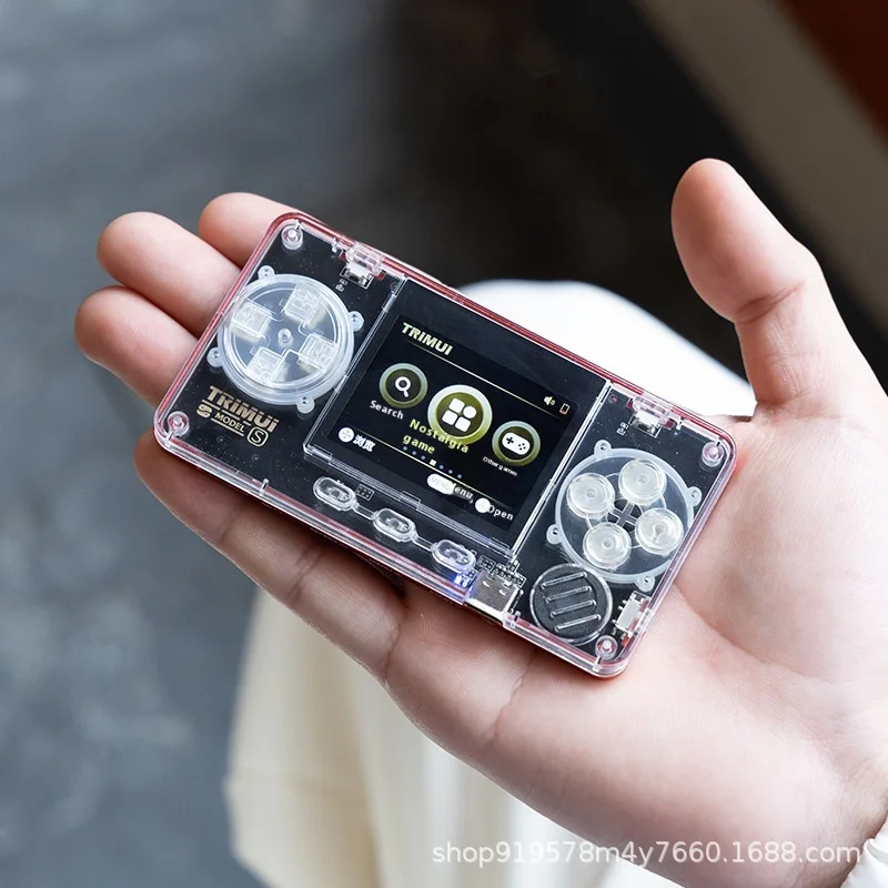 Портативная Мини-игровая Консоль S Модель С 2-дюймовым IPS-экраном Компактный