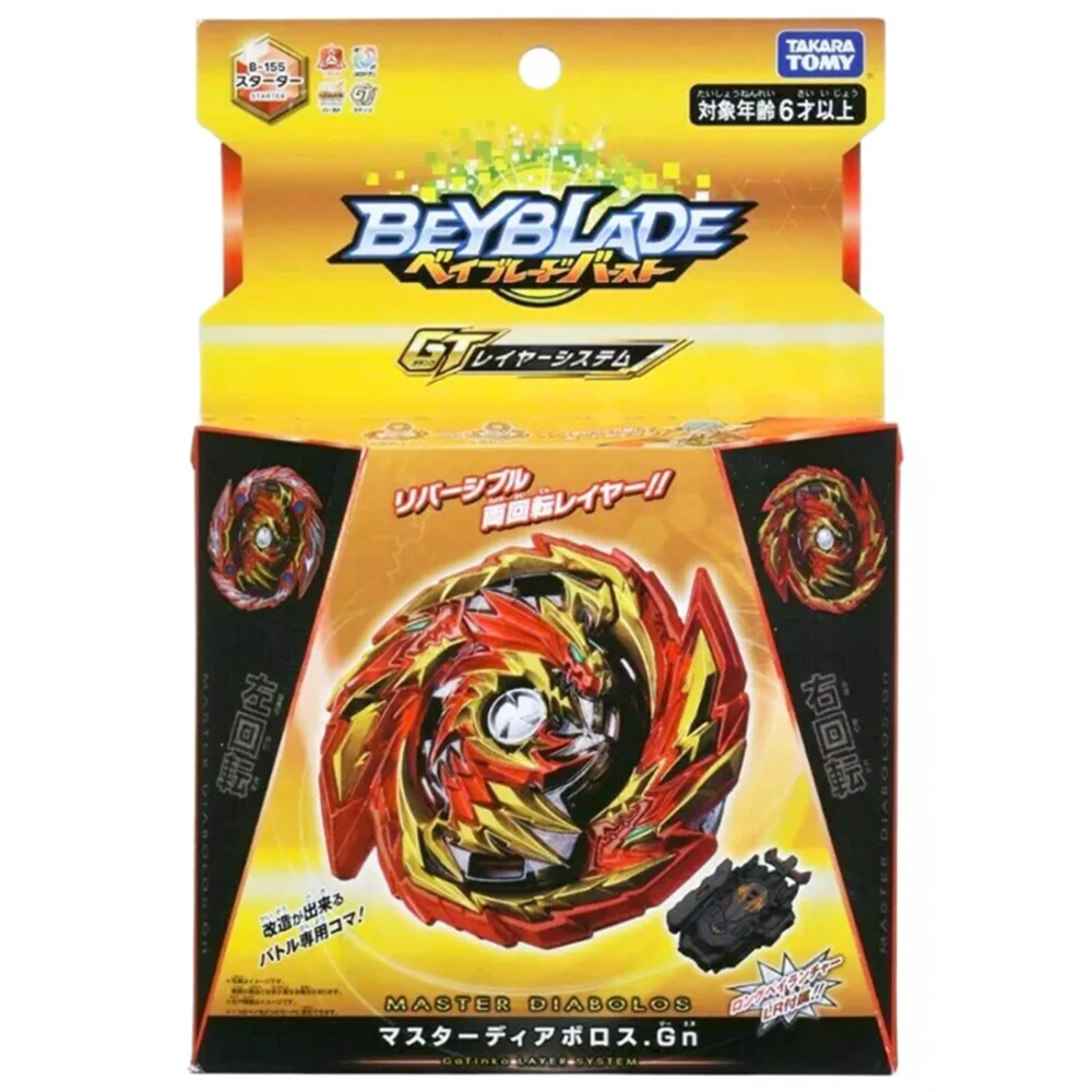 Стартер Takara Tomy Bey Burst GT B-155 Master Diabolos.Gn с пусковой установкой