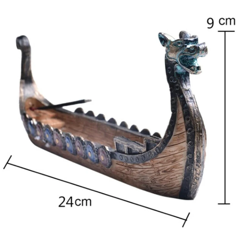 

Retro incense burners traditional theincense stick holder burner dragon boat