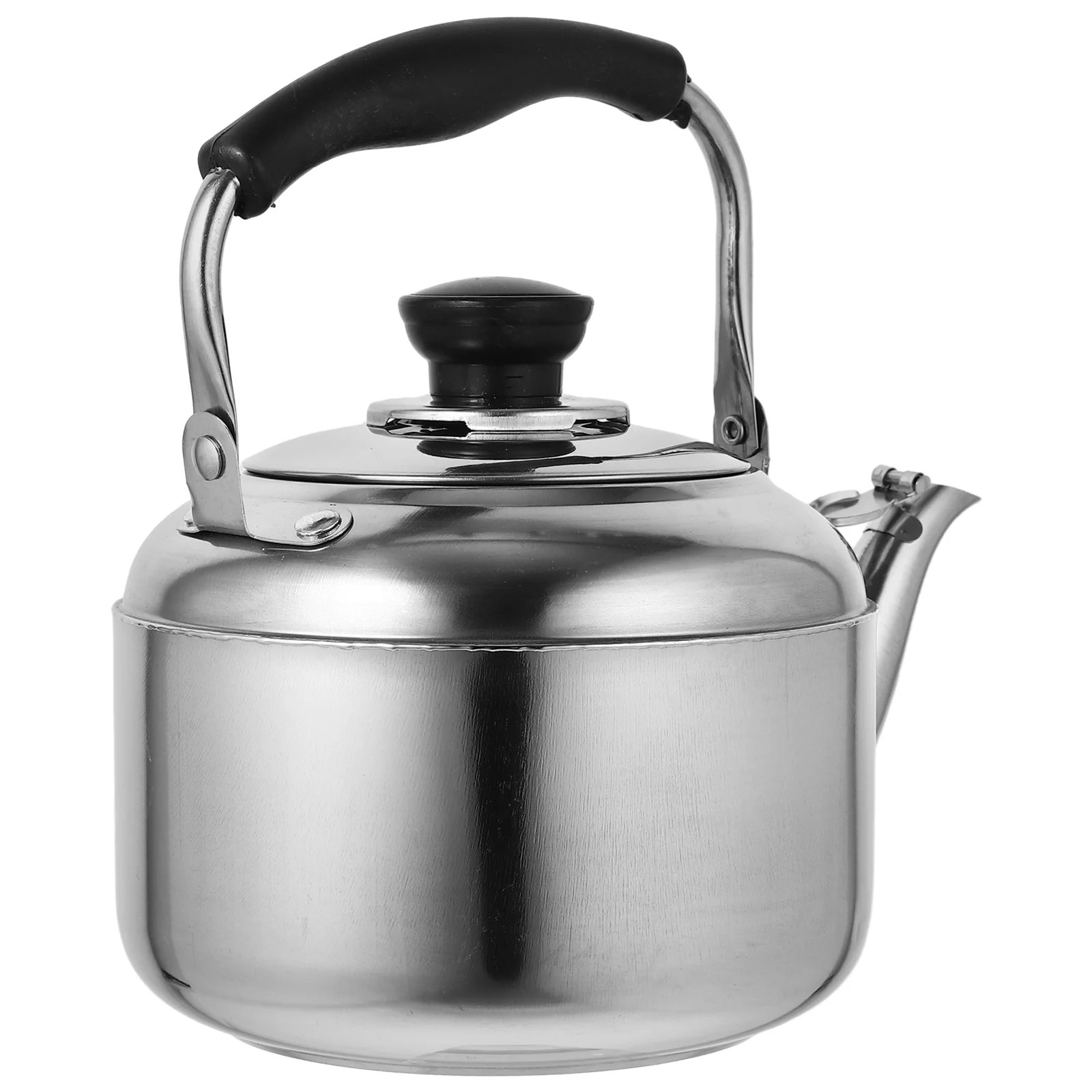 

Tea Kettle Electric Stove Top Stainless Steel Camping Coffee Makers Water Boiler Whistling