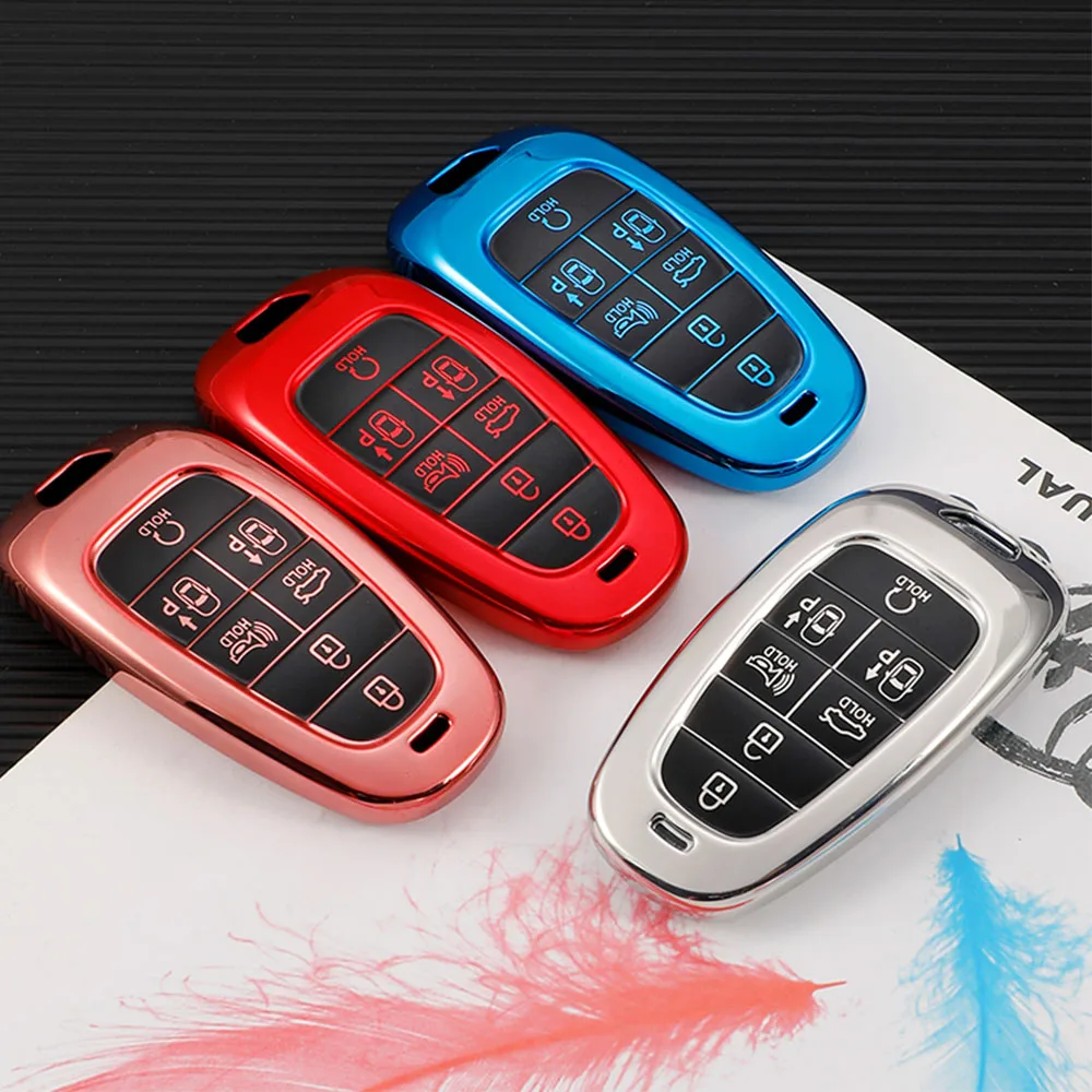 

Чехол из ТПУ для Hyundai Sonata Nexo DN8 Santa Fe TM Tucson NX4 PHEV Staria Ioniq 2020 2021 2022