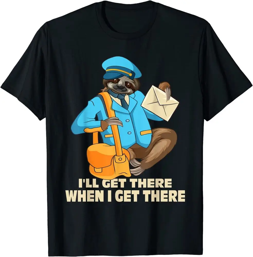 

New Limited Sloth Postal Worker Mailman Postman Mail Carrier T-Shirt