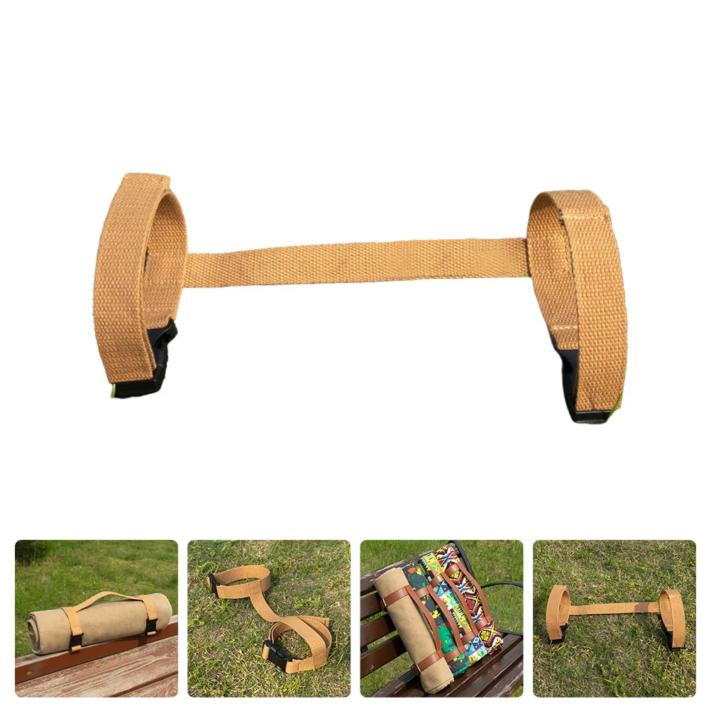 

Ремень для переноски коврик для одеяла переноска для путешествий пляжный держатель ремни для кемпинга Завязывающийся коврик для мотоцикла...