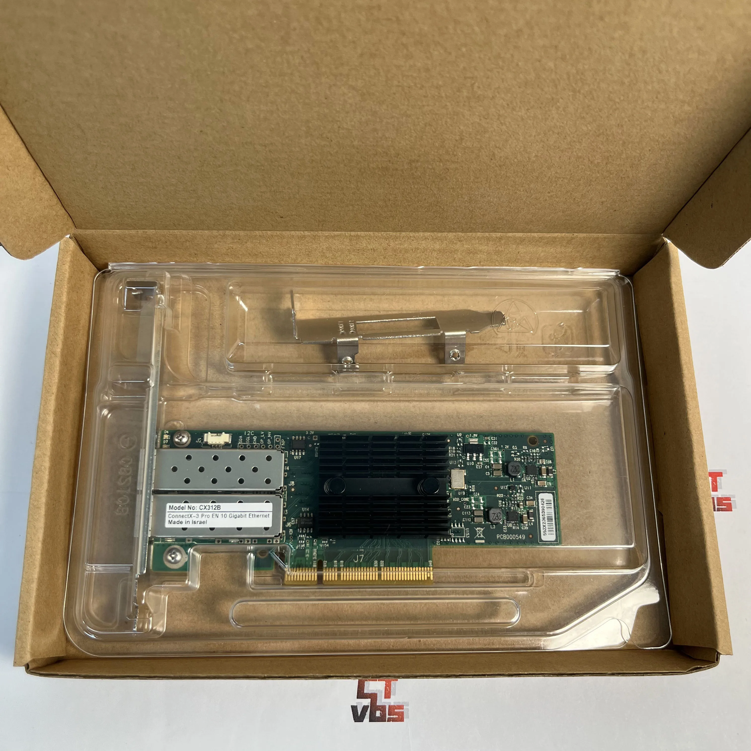 Mellanox ConnectX-3 CX312B 10Gbe CX312B-XCCT Pro SFP+ Dual Port Ethernet Adapter