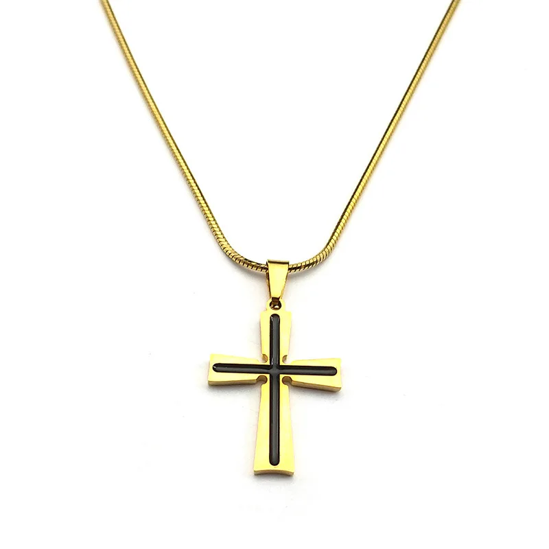 Черный капельный клей из нержавеющей стали ожерелье с пламенем в стиле ретро