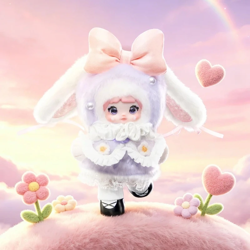 Фото TOPTOY Серия RosyDate: Плюшевые игрушки-сюрпризы Nommi, милые коллекционные трендовые игрушки FoFo Dui Dui Piro Piroo, украшения для дома, декор для девочек, подарок №2