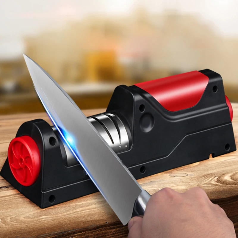 

Автоматическая электрическая точилка для ножей, заряжаемая от USB профессиональная шлифовальная машина, инструменты для заточки, кухонная т...