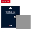 Термопрокладки RGeek 12,8 ВтмК, многоразмерные охлаждающие проводящие силиконовые прокладки для ПК, ЦП, графического процессора, радиатора, видеокарты, охладителя, термопрокладки