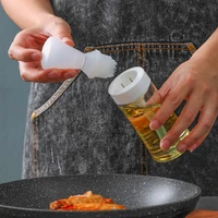 portable silicone oil brush with bottle barbecue grill oil brushes bbq liquid oil pastry kitchen bbq gadgets accessories