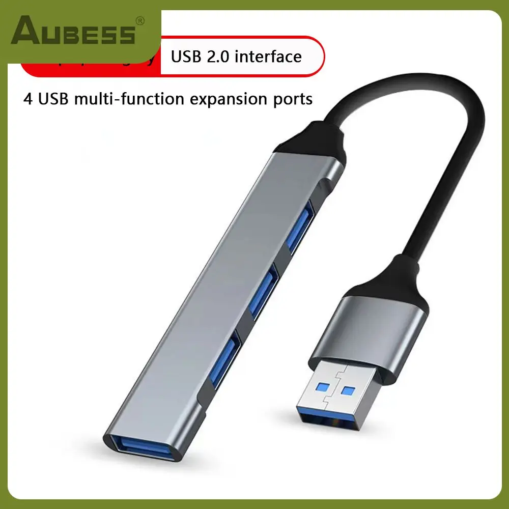 

Aluminum Alloy Splitter Sensitive Use Of Keyboard And Mouse Connection No Delay Hub Docking Station No External Power Supply