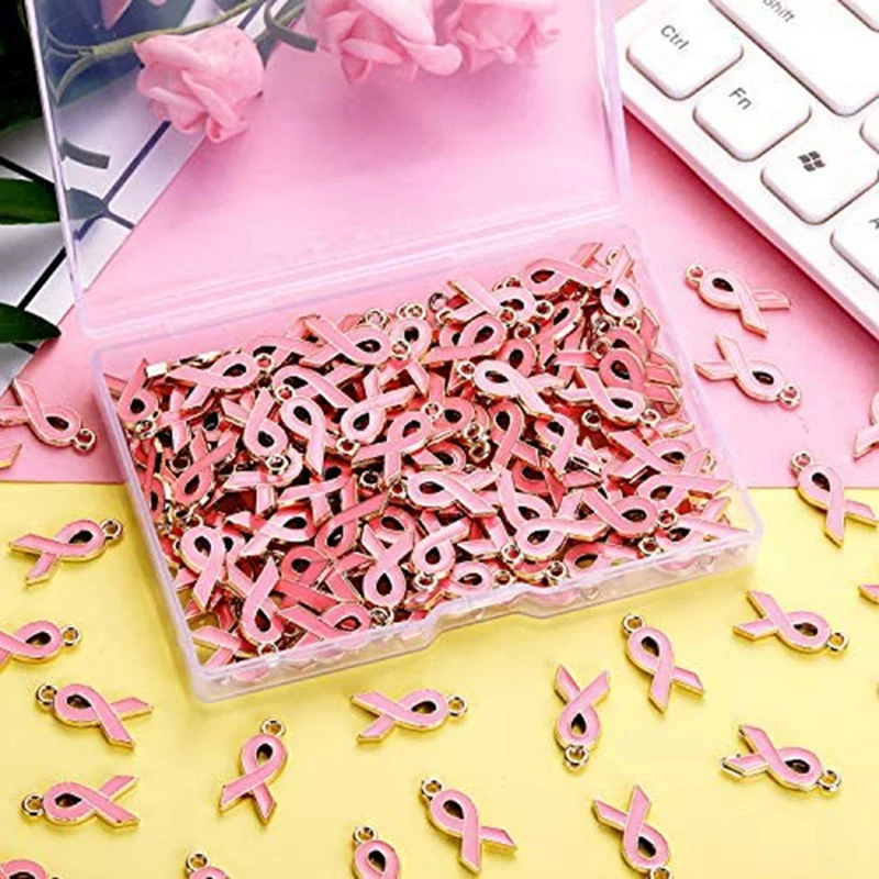 Ribbon Pendant Ribbon Charm Pendants DIY Accessories For Women Jewelry Necklace Bracelet Crafts Decorations