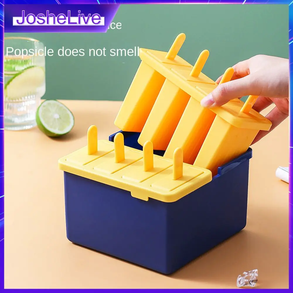 

Plastic Fruit Juice Ice Maker Anti-drip Handle Popsicle Diy Without Peculiar Smell Independent Division Ice Cream Mold Reusable