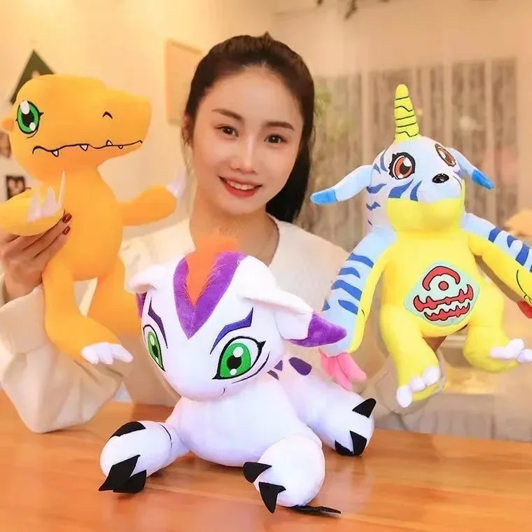 Digimon Приключения плюшевая игрушка Caryoon мягкие куклы Patamon Agumon Tailmon Gomamon Piyomon Gabumon Tentomon Plushie фигурки подарки (art.: 3920c9aecbfcd) - 3920c9aecbfcd