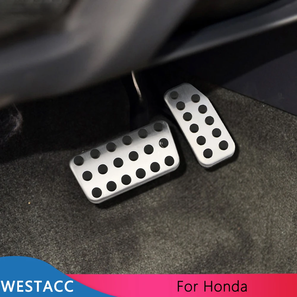 

Car Pedals Accelerator Brake Clutch Pedal Cover for Honda Fit Jazz 2011 - 2020 City 2013-2020 Vezel HRV 2015-2020 Accessories