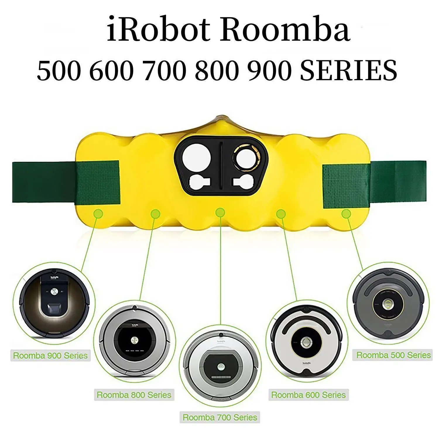 

14.4V 5000mAh Sweeping Robot Battery Suitable For Leobot Roomba 500 600 700 800 900 521 530 531 550 540 545 630 631 760 780 860