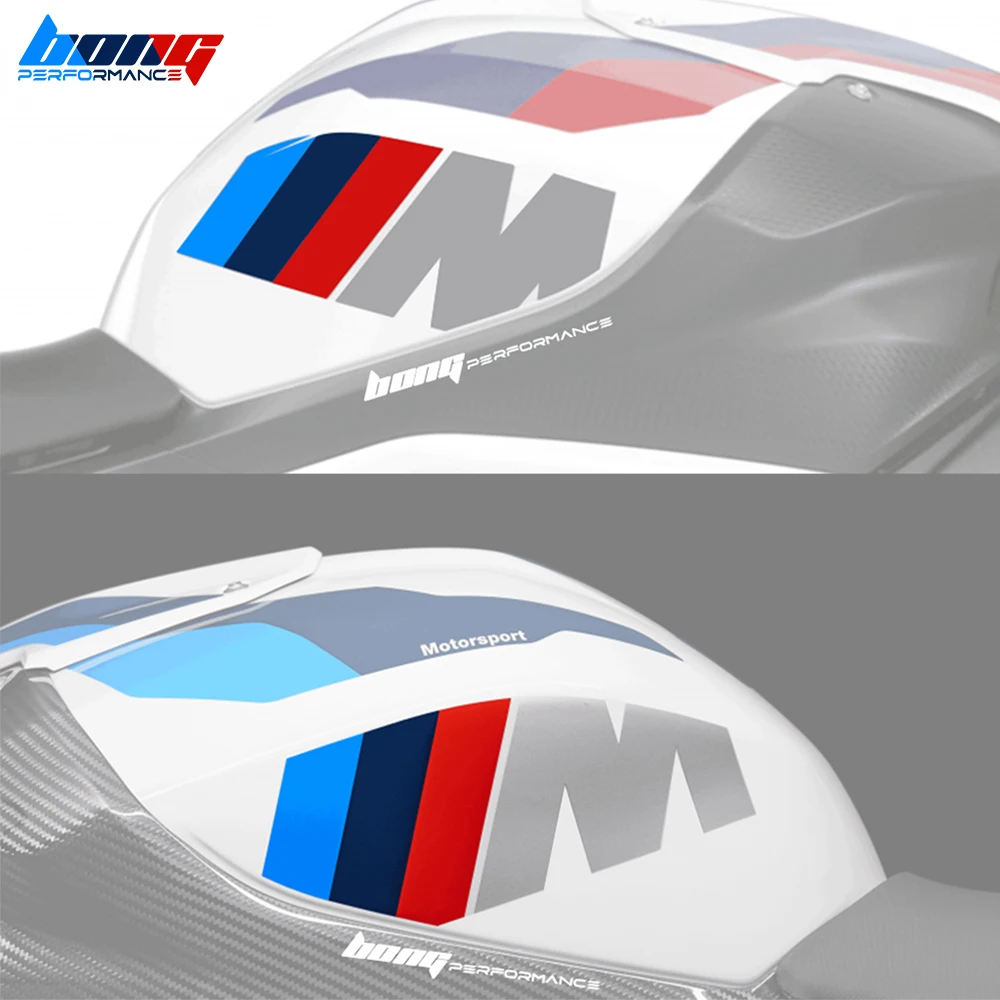 

M tank sticker For BMW S1000RR S1000R M1000RR 2019 2020 2021 2022 2023 K67 K66 Dekor Sticker Motorsport tank Aufkleber