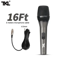 tkl d3 s wired microphon professional cardioid dynamic handheld mic for bar performance live vocals karaoke singing studio