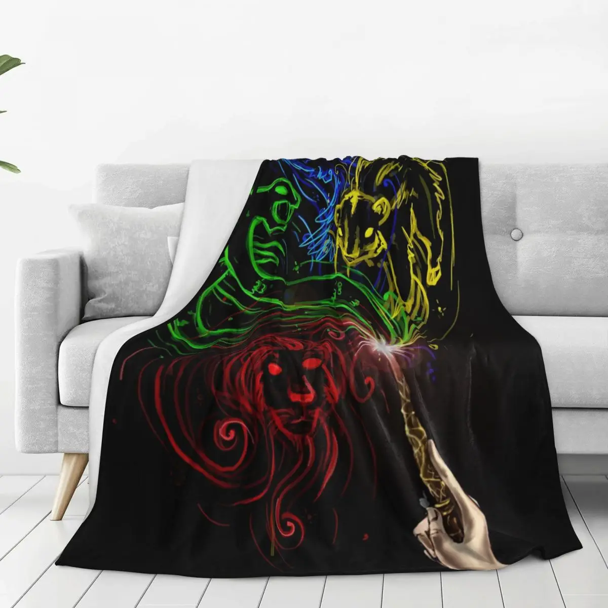 Одеяло из фильма Гаррис P-Potters Magic World дорожное фланелевое одеяло для дивана кресла