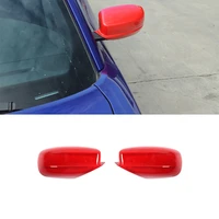 car rearview mirror cover decoration stickers for dodge charger 2010 2017 2018 2019 2020 2021 car exterior accessories styling