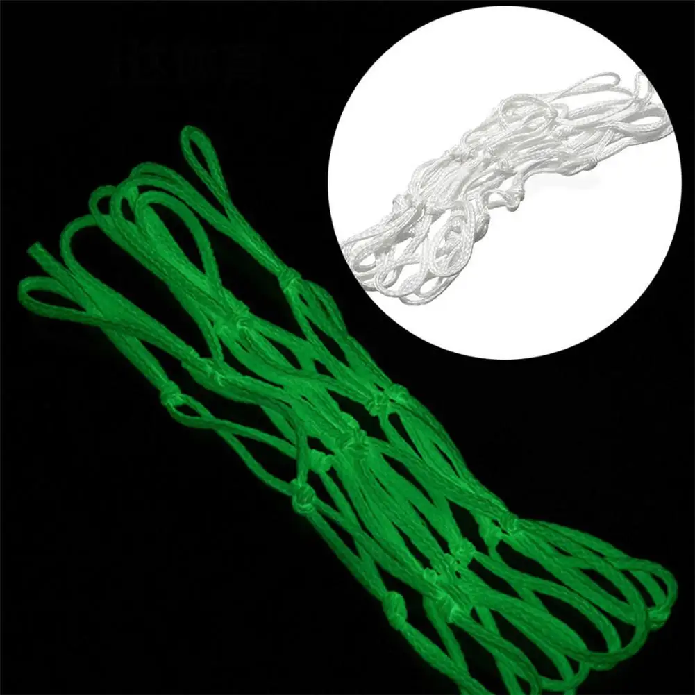 YFASHION Glow In The Dark Outdoor Sports Basketball Hoop Net Shoot Training for KidS Nightlight Basketball Net [ NET ONLY ]