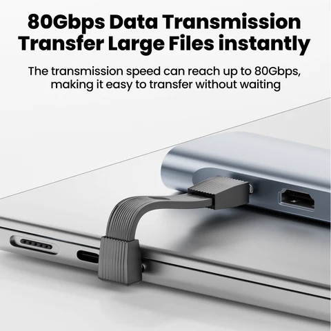 Elough PD 240 Вт PD3.1 Кабель типа C — тип C для быстрой зарядки 8 Гбит/с 8K при 60 Гц USB 4 Короткий кабель для iPhone 15 16 17 Samsung