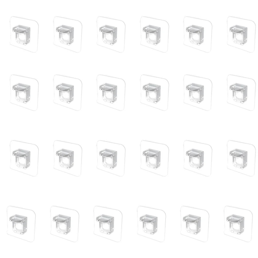 

24Pcs Load-Bearing Clapboard Holder Wardrobe Partition Support Plate Bracket