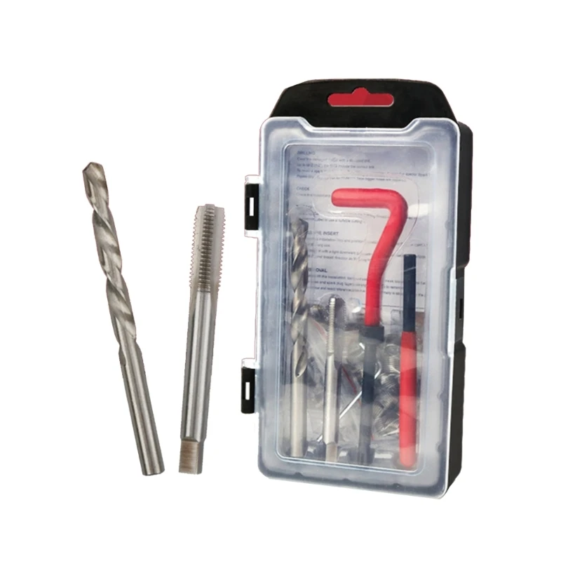 

68UF Helicoil-инструменты для ремонта автомобильных винтов для восстановления поврежденных резьб-набор метрических вставок