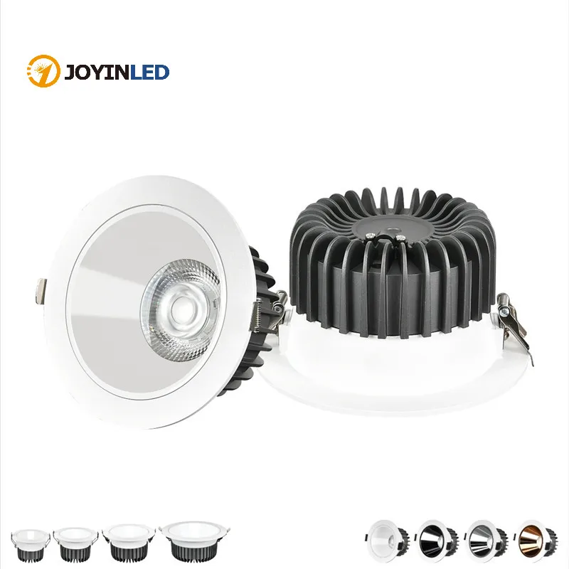 

Светодиодный точечный светильник, 12 Вт, 15 Вт, 24 Вт, 36 Вт, COB, потолочный светильник с регулируемой яркостью Tuya 2700-6500, потолочный светильник с теплым белым/холодным белым светом для освещения отеля