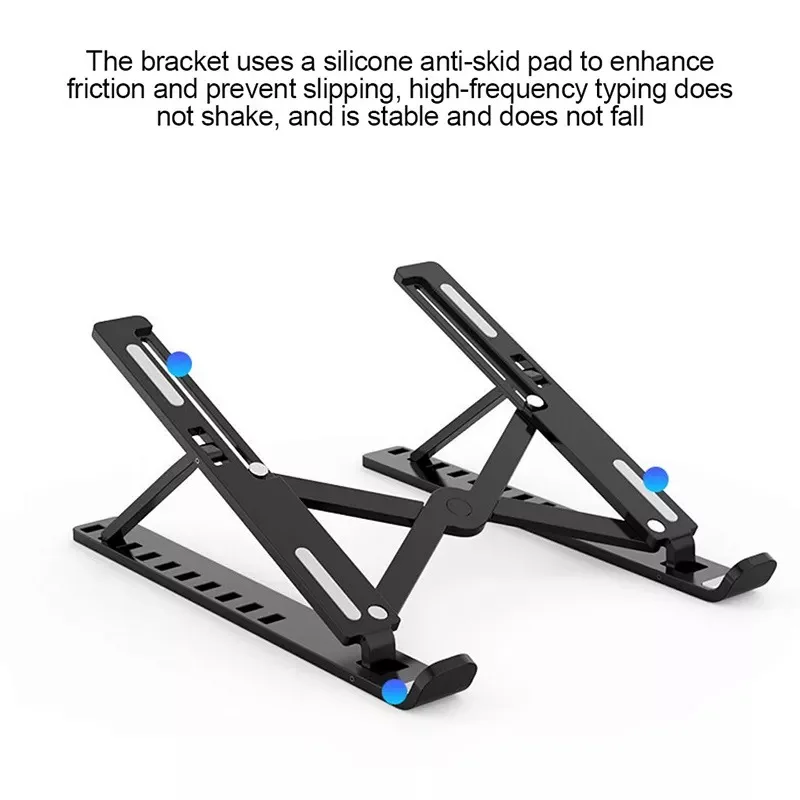 Laptop Stand Computer Multi-Purpose Folding Adjustment Tablet Desktop Elevated Rack Portable Heat Dissipation | Компьютеры и офис
