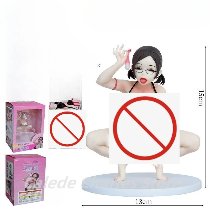 

15cm NSFW Q-six Anime Figure Childhood Sweetheart Akihara Shiho 1/6 PVC Action Figure Toy Adults Collection 18+ Model Doll Gifts
