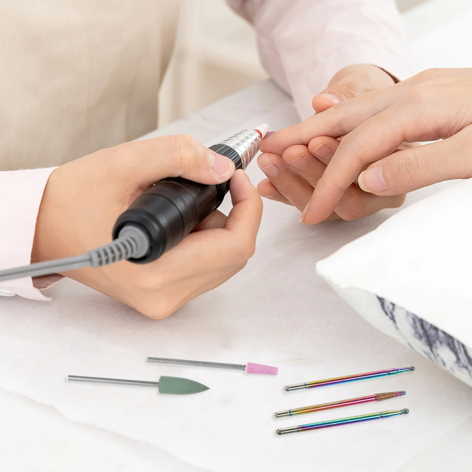 10 шт. полировщик для ногтей набор удаления гелевых бит наборы сверла кутикулы