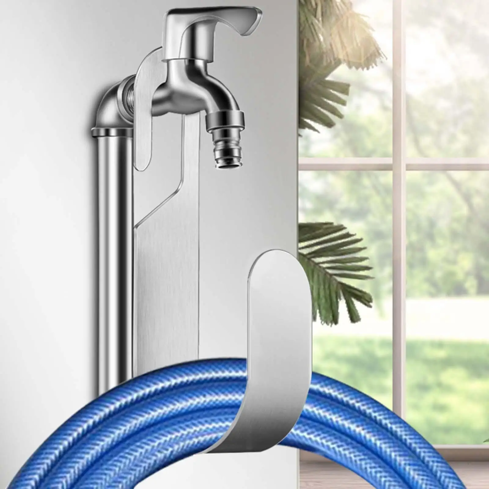 

Garden Hose Bracket Wall Hose Storage Hanger for Agriculture