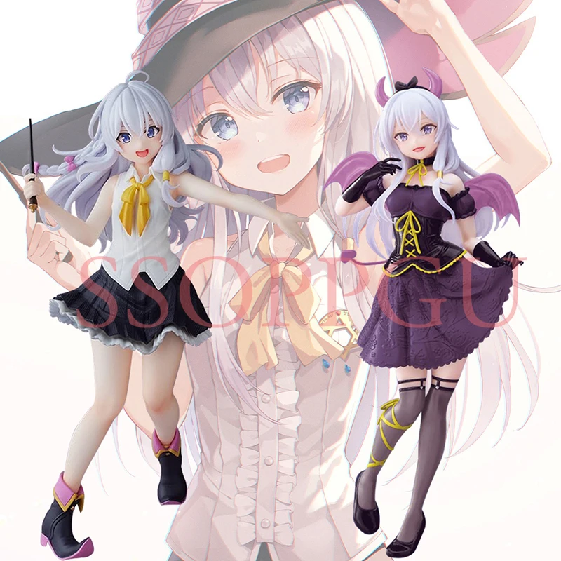 

TAiTO Coreful Majo no Tabitabi Devil Elaina Figure Uniforms Magician PVC Action Figure Toys Statue Adults Collection Model Doll